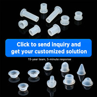 Bouchon en silicone transparent haute élasticité, étanche et isolant, bouchon de trou en silicone, pièces de protection en silicone sur mesure