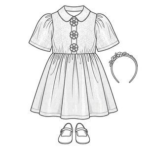 Ensemble <span class=keywords><strong>jupe</strong></span> et chemisier doré scintillant deux pièces personnalisé pour filles, nouvelle robe d'été style western, assorti grande sœur petite sœur, ODM - Product Image 5