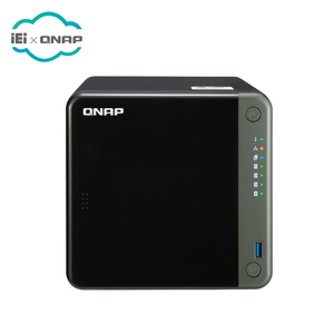 QNAP TS-453D NAS สำหรับมืออาชีพ รองรับการขยาย PCIe สำหรับ 10 Gbps หรือ M.2 SSD เพื่อเร่งความเร็วของแอปพลิเคชัน พร้อมพอร์ต USB จาก QNAP - Product Image 1