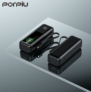Batería Externa Portátil PORPIU de Alta Capacidad PD100W 20000mAh Ultra Delgada con Pantalla LED, Salida Micro USB Tipo-C, <span class=keywords><strong>Carga</strong></span> Súper Rápida - Product Image 4