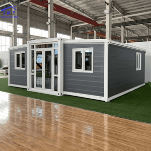 Casa Contenedor Plegable Prefabricada al por Mayor de 20, 30 y 40 Pies, Expandible, con 2, 4 o 5 Dormitorios, Casa Portátil Prefabricada para Envío - Product Image 1