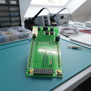 บริการประกอบแผงวงจรพิมพ์ (PCB) และแผงวงจรสำเร็จรูป (PCBA) แบบอัตโนมัติ พร้อมรองรับวัสดุ FR-4 สูงสุด 22 ชั้น รองรับไฟล์ Gerber และ BOM โรงงานที่มีระบบหุ่นยนต์ - Product Image 2