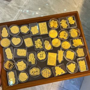 Adesivo per Cellulare in Oro Puro 999, 'Principessa, Diventa Ricca', Foglio, Carta Tesoreria, Piccolo Regalo Promozionale - Product Image 2