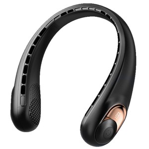 Ventilador Personal Portátil de 3 Velocidades, Bajo Ruido, con Batería de 4000 mAh y Rotación de 360° °   Ventilador de Cuello sin Aspas Airflow - Product Image 2