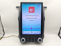 Autoradio Android 13 de 14 pouces avec écran en T, GPS, DSP, OBD2 et aide au recul pour Ford F150 2013-2014 avec climatisation automatique/manuelle