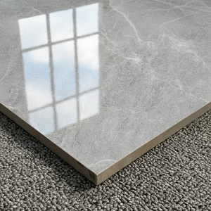 Azulejos de Cerámica con Patrones de Mármol Pulido Esmaltado Gris de 400x800 <span class=keywords><strong>para</strong></span> Cocina y Baño de Villa Moderna, Azulejos <span class=keywords><strong>para</strong></span> Paredes Interiores - Product Image 2