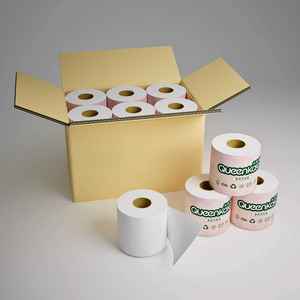 Papier toilette en rouleau jetable bon marché, vente chaude, 100% pâte de bois vierge, OEM ODM personnalisé, pour salle de bain - Product Image 4