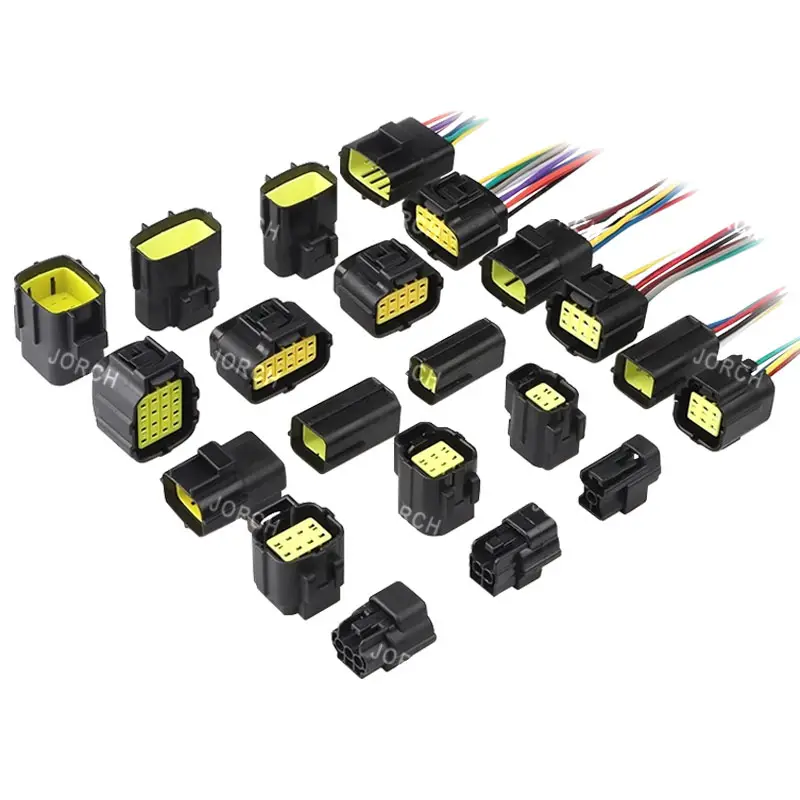 AMP Tyco-arnés de cableado de conector automático, arnés de cableado de 1, 2, 3, 4, 6, 8, 10, 12 y 16 vías, impermeable, 174352-2, 174357-2
