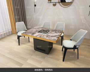 AOPA โต๊ะโลหะหม้อไฟไร้ควันใช้ในเชิงพาณิชย์,โต๊ะพร้อมสไตล์ <span class=keywords><strong>Haidilao</strong></span> สำหรับร้านอาหาร - Product Image 5