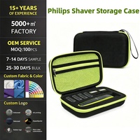 Estuche de Viaje Portátil Impermeable Personalizado de EVA para Afeitadora, Bolsa Rígida para Afeitadora Philips OneBlade con Cierre