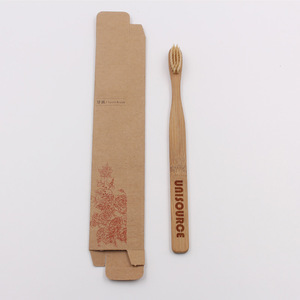 Cepillo de dientes de bambú natural tamaño adulto TBB-915, cepillo manual para limpieza diaria con opción de grabado personalizado - Product Image 3