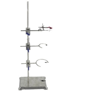 Support en fer standard, ensemble complet de supports à base carrée de 40 cm, 50 cm et 60 cm pour équipement expérimental de laboratoire chimique - Product Image 2
