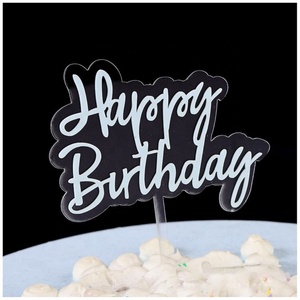 Venta al por Mayor de Productos Nuevos: Decoraciones Acrílicas Personalizadas para Pasteles - Product Image 6