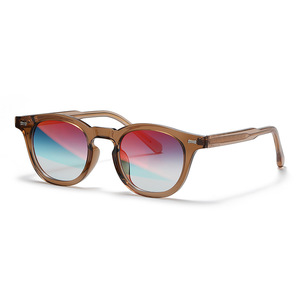 Gafas <span class=keywords><strong>de</strong></span> <span class=keywords><strong>Sol</strong></span> <span class=keywords><strong>de</strong></span> Moda, Redondas, Montura Completa, <span class=keywords><strong>de</strong></span> Lujo, Marca Privada, Ligeras, con Protección UV400, Cómodas, Unisex, 2026 - Product Image 6