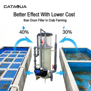 نظام تربية السلطعون الذكي مع جهاز فصل البروتين بسعة 5 أطنان يوفر 40% من المياه مقارنة بالفلتر الأسطواني - Product Image 1