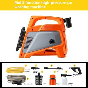Portable 220V électrique pression lave-auto multifonctionnel haute pression eau froide Machine de nettoyage nouvel état - Product Image 6