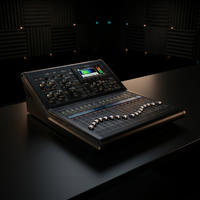 Boîtier d'interface M32 pour scène et conférence, mixeur numérique 32 voies en alliage noir, authentique