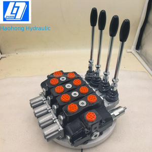 Van điều khiển hướng thủy lực tay 4 cuộn dây, 90 lít/phút, kiểu phân đoạn - Product Image 3