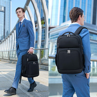 Mochila Multifuncional de Moda para Hombre con Logotipo Personalizado, Ideal para Viajes de Negocios, Gran Capacidad, para Laptop de 15 Pulgadas