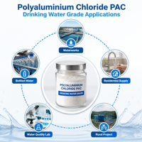 Élimination des odeurs, eau potable, coagulant au chlorure de polyaluminium