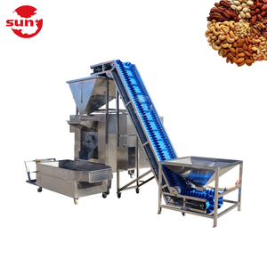 Điện Nướng Trống Quay Với Nâng Lên Và Mát Thiết Bị Rang Đậu Phộng Lạc Mè Hạt Mè Rang Xay Hạt Máy - Product Image 2