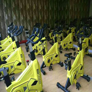 Vélo de <span class=keywords><strong>spinning</strong></span> magnétique commercial, charge maximale 300 kg, vélo d'exercice stationnaire silencieux pour la maison, la salle de sport et le fitness commercial - Product Image 1