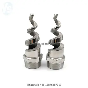 YS Hot Sale SS316L Pigtail Spiral Nozzle, Flue Gas Desulfurization Nozzle, Stainless Steel Spiral Nozzle