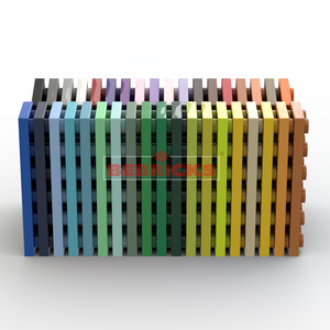 บล็อกตัวต่อ BEBRICKS ชุดที่ 3795 แผ่น 2x6 ของเล่นตัวต่อพื้นฐาน MOC ชุดแผ่นสำหรับเด็กชายและเด็กหญิง สร้างสรรค์ - Product Image 6