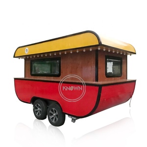 Food Truck en bois avec roues, chariot mobile <span class=keywords><strong>de</strong></span> restauration portable <span class=keywords><strong>pour</strong></span> l'extérieur, présentoir <span class=keywords><strong>de</strong></span> nourriture, <span class=keywords><strong>remorque</strong></span> <span class=keywords><strong>de</strong></span> snack <span class=keywords><strong>pour</strong></span> les États-Unis - Product Image 1