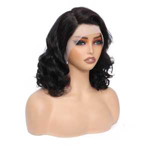 Cheveux humains vierges vietnamiens, vague profonde, trame unique, densité 150%, perruque en dentelle 4*4, fournisseur en gros - Product Image 6