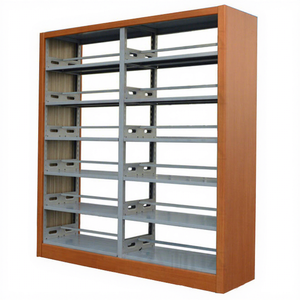 Meubles de bibliothèque, étagère à livres en métal et en bois, bibliothèque en cubes, étagère à livres stable - Product Image 3