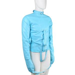 Бесплатная Индивидуальная коробка-товары для взрослых, игры, Sm, полиуретановая кожаная куртка-бондаж, рукава, Фетиш-сдерживающая смирительная куртка, секс-игрушка - Product Image 6