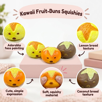 Jouet sensoriel Lye Bread Squishy Squeeze Toy à remontée lente, taille pour deux mains, pour le soulagement du stress et le plaisir de fidgeting, pour enfants de 3 ans et plus et adultes