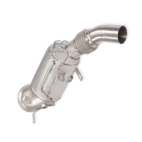 Edelstahl-Hitzeschild Hochleistungs-Downpipe Performance-Rennabgasanlage für BMW 1er Serie F70 118