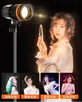 Projecteur de lumière de mise au point solaire 50W pour la photographie et la vidéo Studio de bijoux lampe de fille de dieu-pour les tournages de téléphone et de vidéo avec expédition rapide