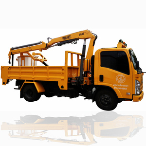 בוב-ליפט מחיר זול מנוף הידראולי נייד 1-25 טון מנוף מיני מתקפל/מפרקי זרוע 3 טון מנוף רכוב על משאית למכירה - Product Image 5