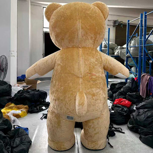 <span class=keywords><strong>Nouveau</strong></span> style : Costumes gonflables de mascotte ours brun patché pour événements, <span class=keywords><strong>location</strong></span>, publicité – Combinaison gonflable ours 2,2 m <span class=keywords><strong>en</strong></span> promotion - Product Image 3