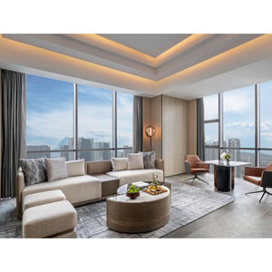 Ensemble de meubles de chambre à coucher en bois massif sur mesure, de qualité hôtelière <span class=keywords><strong>5</strong></span> <span class=keywords><strong>étoiles</strong></span>, directement de l'usine, avec mobilier de salon et de chambre. - Product Image 6