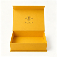 Boîte cadeau magnétique écologique avec logo personnalisé pour savon, boîte en papier rigide avec couvercle magnétique en kraft, pliable pour l'expédition