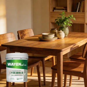 Vernice per Legno a Base d'Acqua per <span class=keywords><strong>Mobili</strong></span> in Legno Antico, Cambia Colore, Alta Adesione, Asciugatura Rapida, Rivestimento Autoapplicabile - Product Image 3