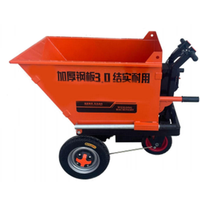 Carretilla Eléctrica Resistente con Motor de 1000W, Batería de 48V 20AH, Carretilla de Mano para Transporte de Lodo, Arena y Ladrillos