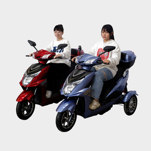 Scooter de 3 Ruedas Todoterreno para India, Triciclo <span class=keywords><strong>Eléctrico</strong></span>, Scooters Eléctricos de 3 Ruedas para Adultos, 70 km de Autonomía - Product Image 4