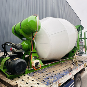 Mezcladora de Gran Capacidad, Mezcladora Eléctrica para Materias Primas Químicas, Polvos Minerales y Metálicos, Mezcladora Industrial Grande de 3-5m³ - Product Image 3