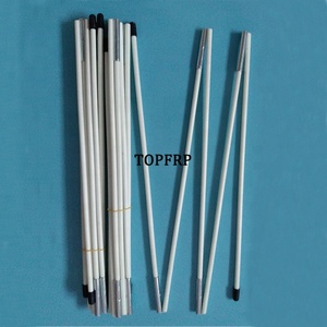 Portable Fiberglass <b>Tent</b> Support Pole Assembly Fiberglass Folding Pole for Clothes Drying Basket Storage Box Luggage Mommy Bag - Product Image 5