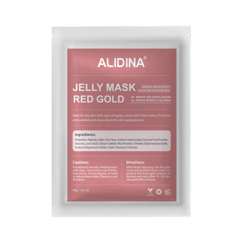 Red Gold Jelly Mask
