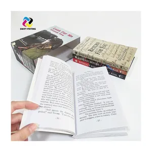 Cobertura rígida personalizada a4 a5 a6, livro de publicação adulto impressão do livro