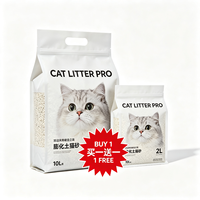 Sachet Doypack Personnalisé Imprimé pour Litière pour Chat, Haute Résistance à la Traction, Anti-Poussière, Antistatique, pour l'Emballage de Sable pour Animaux de Compagnie