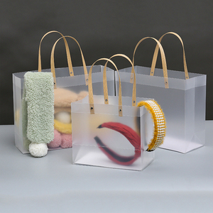 Túi tote mua sắm bằng nhựa PVC cao cấp trong suốt, nhựa PP mờ - Product Image 3