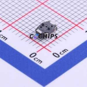 TS-1807C-2016 Tactile Switch SMD Switch Single Pole Single Throw Round Button 1.6N Vertical Mount - Product Image 2