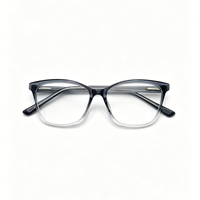 Montures de lunettes PC ultralégères YX-2208 tendance pour femmes et hommes, style œil de chat, pour verres de prescription dégradés